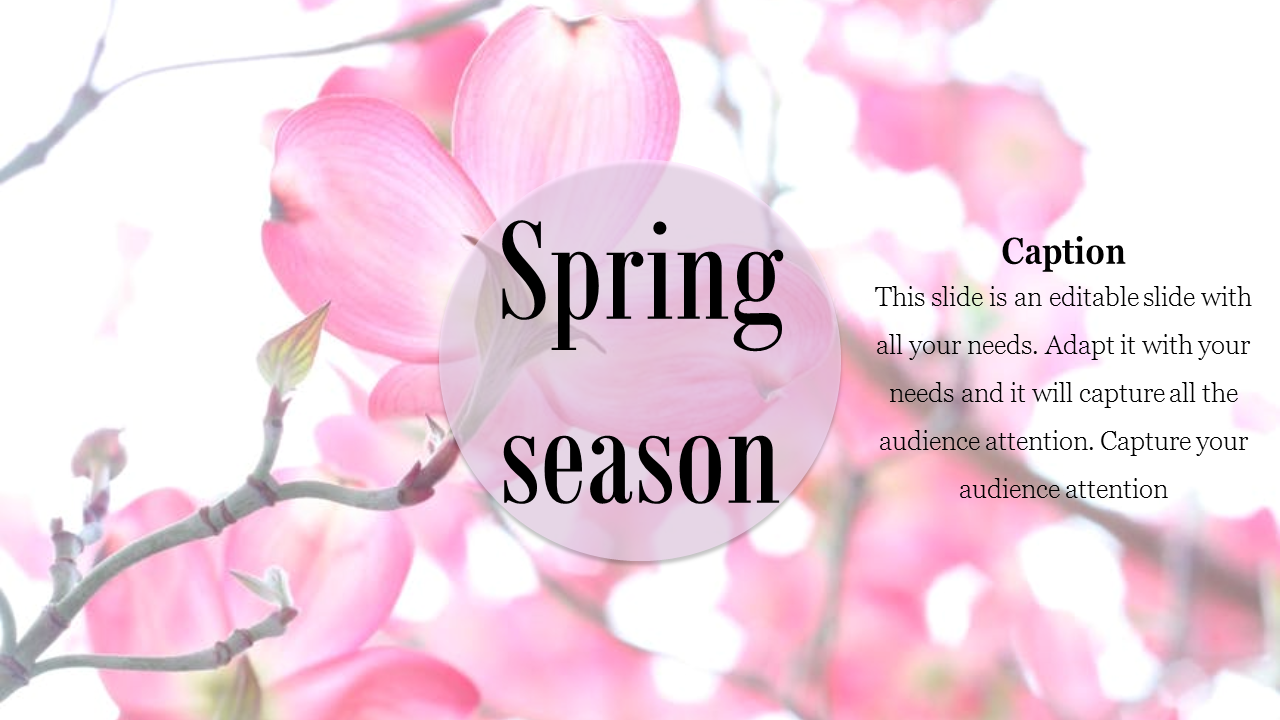 spring season ppt templates-Spring season